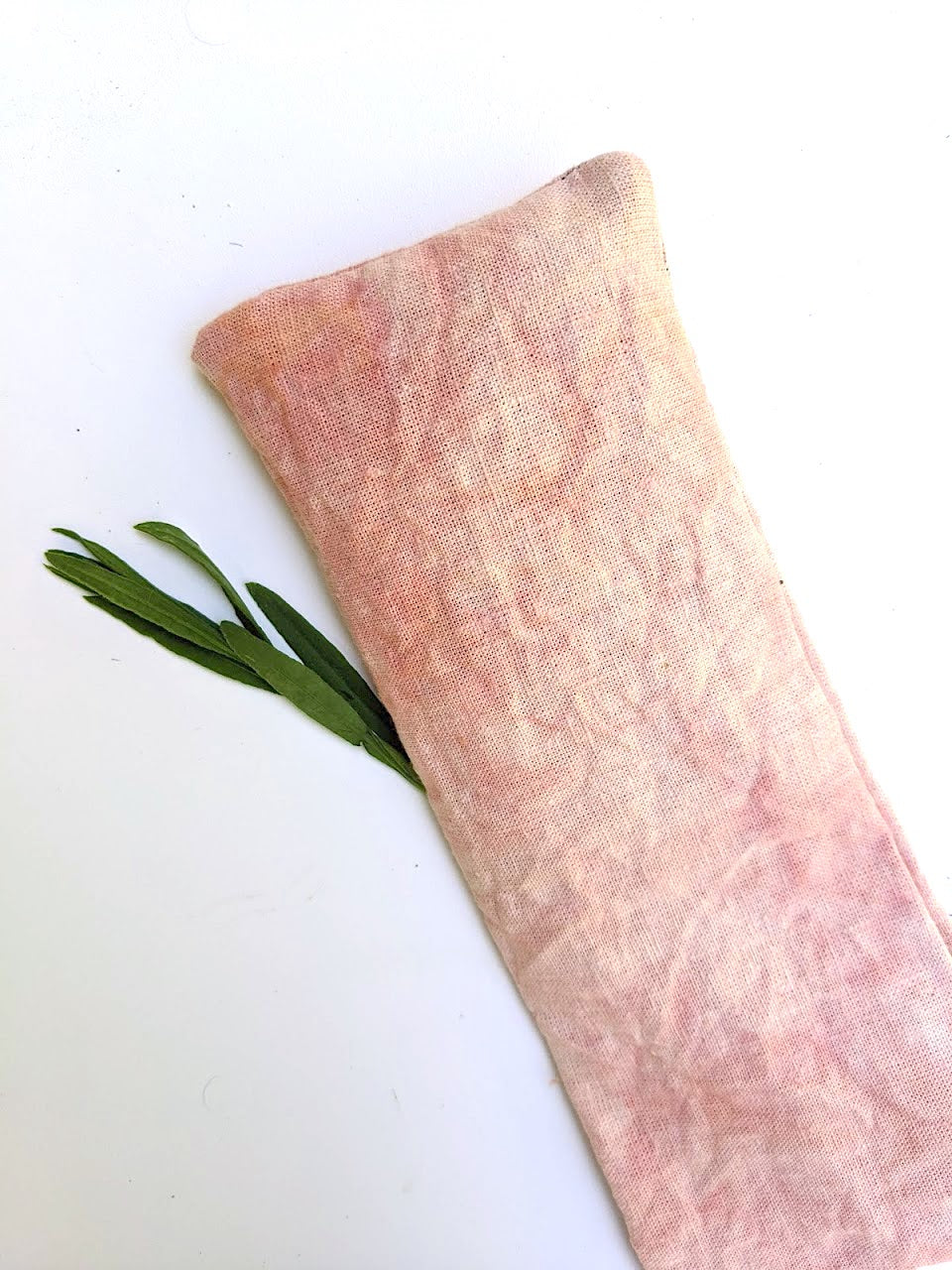 Naturally Dyed Eye Pillow - Guava Pink