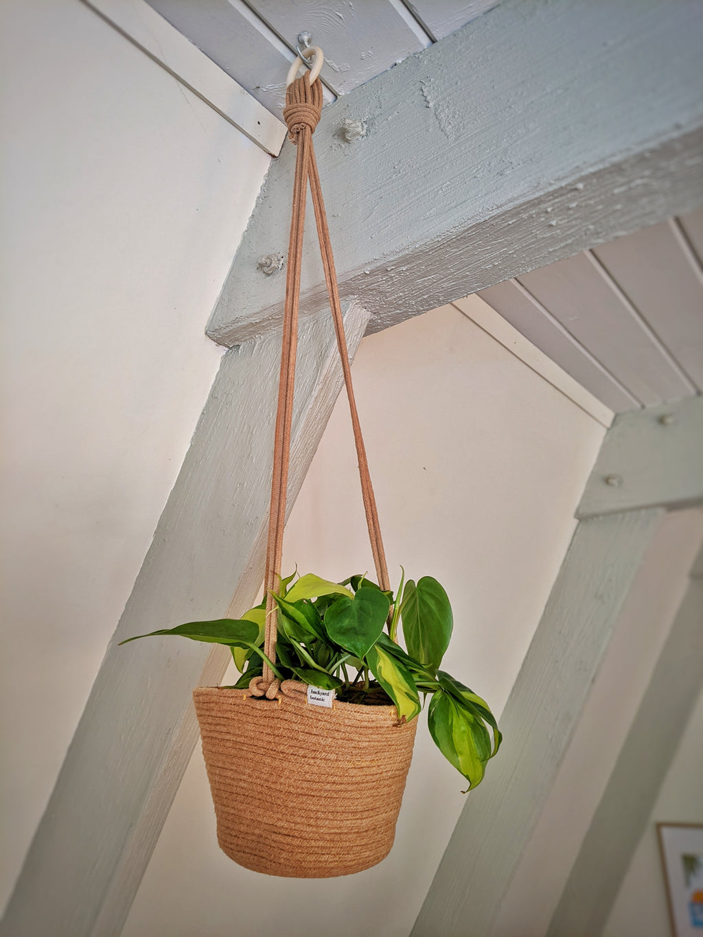 Rope Plant Hanger - Terracotta